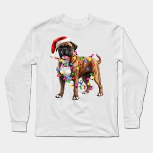 Christmas Boxer Long Sleeve T-Shirt